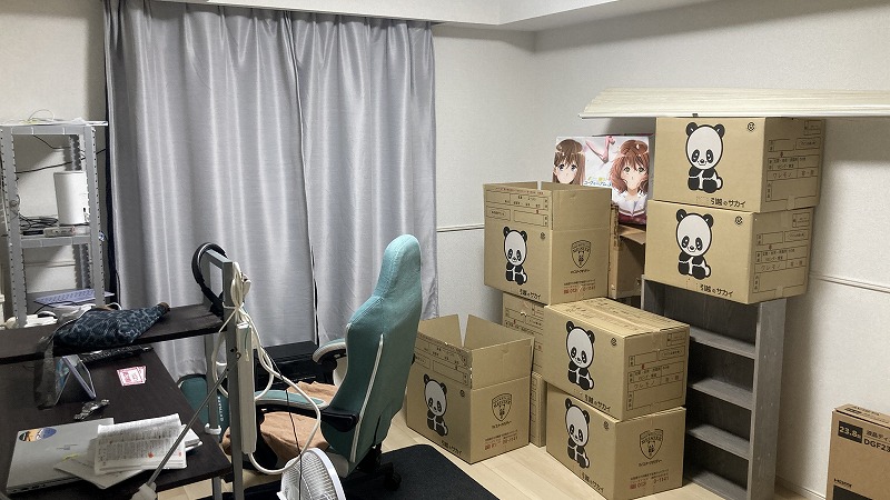 お部屋片づけ